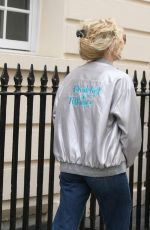 PIXIE LOTT Arrives at Theatre Royal in London 08/10/2016