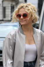 PIXIE LOTT Arrives at Theatre Royal in London 08/10/2016