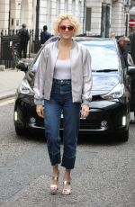 PIXIE LOTT Arrives at Theatre Royal in London 08/10/2016