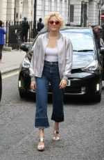 PIXIE LOTT Arrives at Theatre Royal in London 08/10/2016