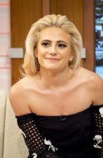 PIXIE LOTT at Good Morning Britain in London 08/01/2016