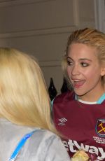 PIXIE LOTT Leaves Hayemarket Theatre in London 08/04/2016