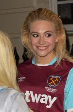 PIXIE LOTT Leaves Hayemarket Theatre in London 08/04/2016
