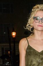 PIXIE LOTT Leaves Hayemarket Theatre in London 08/27/2016