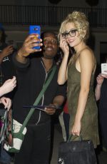 PIXIE LOTT Leaves Hayemarket Theatre in London 08/27/2016