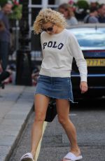 PIXIE LOTT Out and About in London 08/06/2016