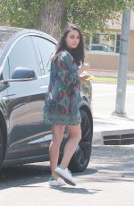 Pregnant MILA KUNIS Out and About in Los Angeles 08/24/2016