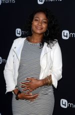 Pregnant TATYANA ALI at 4moms Car Seat Launch in Los Angeles 08/04/2016