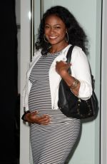 Pregnant TATYANA ALI at 4moms Car Seat Launch in Los Angeles 08/04/2016