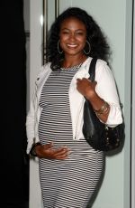 Pregnant TATYANA ALI at 4moms Car Seat Launch in Los Angeles 08/04/2016