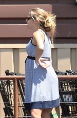 Pregnant TERESA PALMER Out Shopping in Los Angeles 08/22/2016