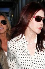 PRISCILLA PRESLEY at Los Angeles International Airport 08/19/2016
