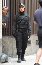 PRIYANKA CHOPRA on the Set of 