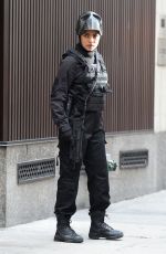 PRIYANKA CHOPRA on the Set of 