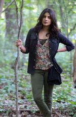 PRIYANKA CHOPRE on the Set of 