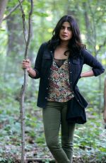 PRIYANKA CHOPRE on the Set of 