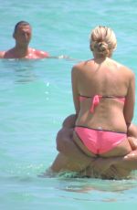 RACHEL FENTON in Bikini at a Beach in Ayia Napa 08/07/2016