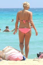RACHEL FENTON in Bikini at a Beach in Ayia Napa 08/07/2016