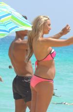 RACHEL FENTON in Bikini at a Beach in Ayia Napa 08/07/2016