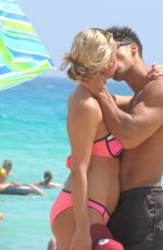 RACHEL FENTON in Bikini at a Beach in Ayia Napa 08/07/2016