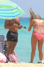 RACHEL FENTON in Bikini at a Beach in Ayia Napa 08/07/2016