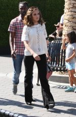 RACHEL LEIGH COOK on the Set of Extra at Universal Studios 08/18/2016