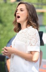 RACHEL LEIGH COOK on the Set of Extra at Universal Studios 08/18/2016