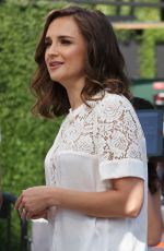 RACHEL LEIGH COOK on the Set of Extra at Universal Studios 08/18/2016