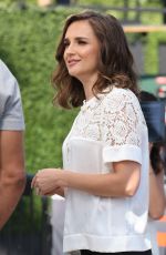 RACHEL LEIGH COOK on the Set of Extra at Universal Studios 08/18/2016