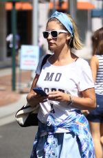 REBECCA GAYHEART at a Nail Salon in Beverly Hills 08/04/2016