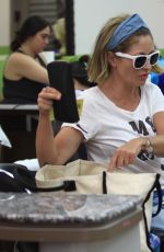 REBECCA GAYHEART at a Nail Salon in Beverly Hills 08/04/2016