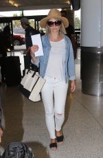 REBECCA GAYHEART at Los Angeles International Airport 08/05/2016