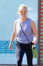 REESE WITHERSPOON at a Yoga Class in Brentwood 08/01/2016