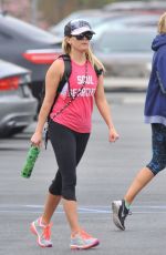 REESE WITHERSPOON Heading to a Gym in Los Angeles 08/26/2016