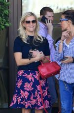 REESE WITHERSPOON Leaves Montage Hotel in Beverly Hills 08/19/2016