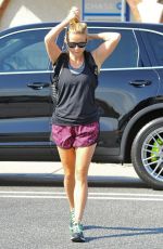 REESE WITHERSPOON Out Jogging in Los Angeles 08/21/2016