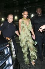 RIHANNA at Up & Down in New York 08/29/2016