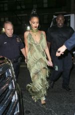 RIHANNA at Up & Down in New York 08/29/2016