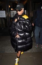 RIHANNA Leaves Harrods in London 08/19/2016