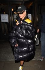 RIHANNA Leaves Harrods in London 08/19/2016
