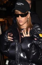 RIHANNA Leaves Harrods in London 08/19/2016