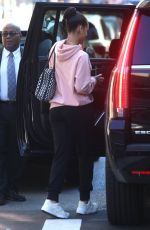 RIHANNA Leaves Her Apartment in New York 08/24/2016