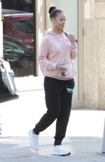 RIHANNA Leaves Her Apartment in New York 08/24/2016