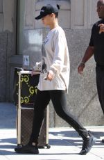 RIHANNA Leaves Her Apartment in New York, 08/28/2016