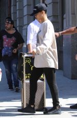 RIHANNA Leaves Her Apartment in New York, 08/28/2016