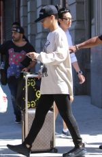 RIHANNA Leaves Her Apartment in New York, 08/28/2016