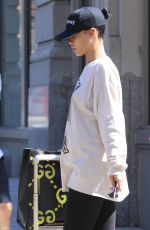 RIHANNA Leaves Her Apartment in New York, 08/28/2016