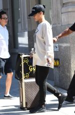 RIHANNA Leaves Her Apartment in New York, 08/28/2016