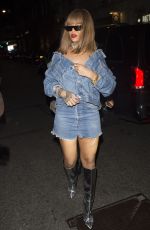 RIHANNA Night Out in London 08/19/2016