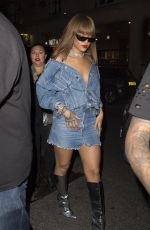 RIHANNA Night Out in London 08/19/2016